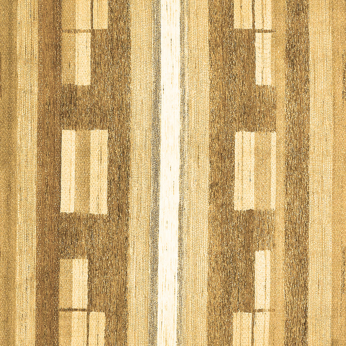 Square Machine Washable Abstract Brown Modern Rug, wshabs355brn