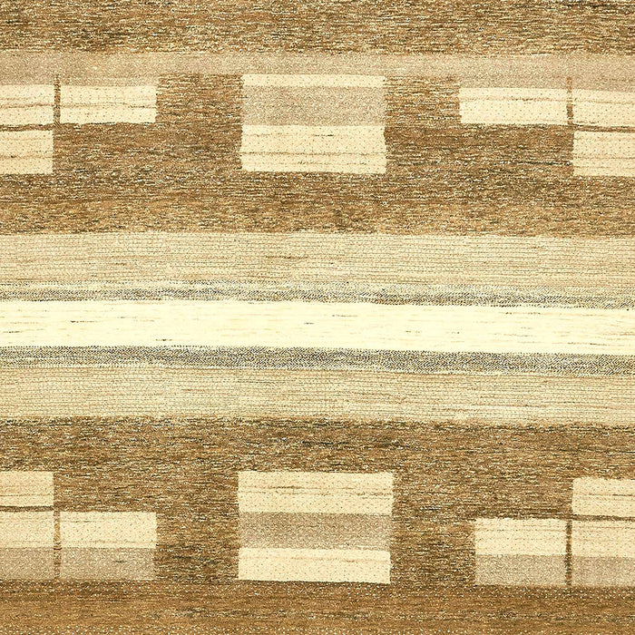 Machine Washable Abstract Cinnamon Brown Rug, wshabs355