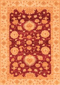 Oriental Orange Traditional Rug, abs3560org