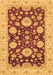 Oriental Brown Traditional Rug, abs3560brn