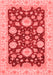 Oriental Red Traditional Area Rugs