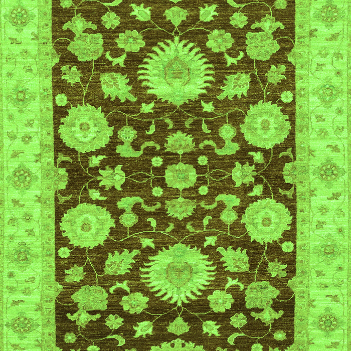 Oriental Green Traditional Rug, abs3560grn
