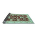 Sideview of Oriental Light Blue Traditional Rug, abs3560lblu