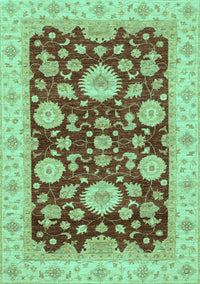 Oriental Turquoise Traditional Rug, abs3560turq