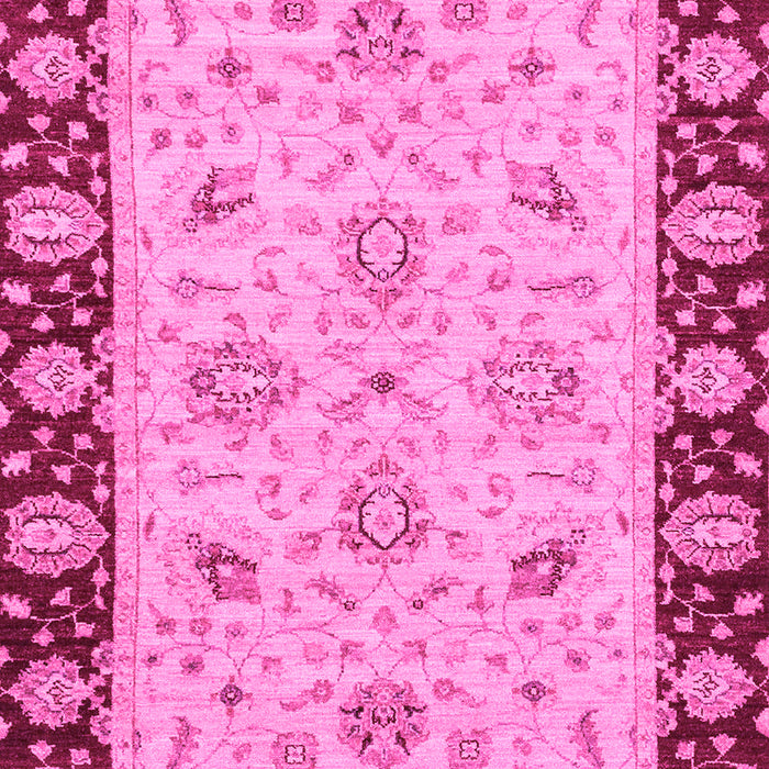 Machine Washable Abstract Pink Modern Rug, wshabs3561pnk