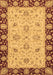 Machine Washable Abstract Brown Modern Rug, wshabs3561brn