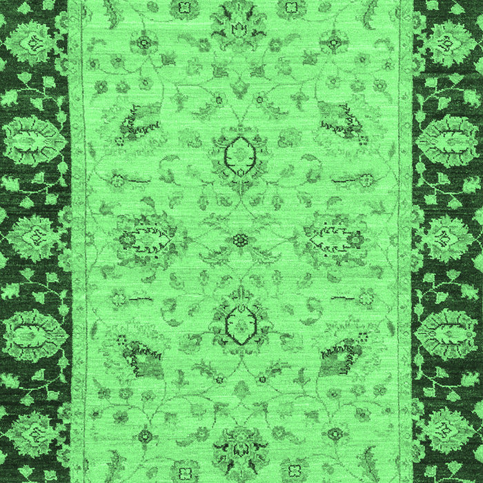 Abstract Emerald Green Modern Rug, abs3561emgrn
