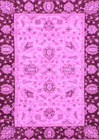 Abstract Purple Modern Rug, abs3561pur