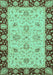 Abstract Turquoise Modern Rug, abs3561turq