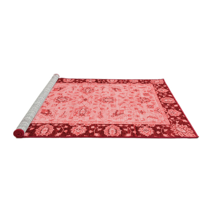 Modern Red Washable Rugs