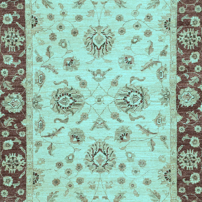 Oriental Light Blue Traditional Rug, abs3562lblu