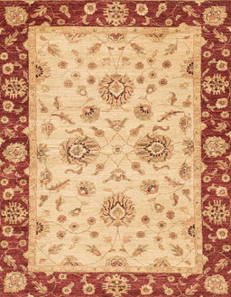 Abstract Orange Oriental Rug, abs3562