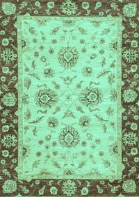 Oriental Turquoise Traditional Rug, abs3562turq