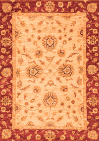 Oriental Orange Traditional Rug, abs3562org