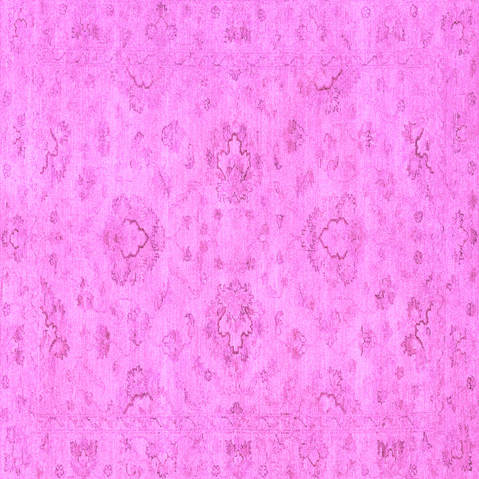 Square Machine Washable Abstract Purple Modern Area Rugs, wshabs3563pur