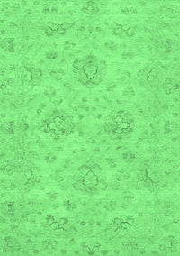 Abstract Emerald Green Modern Rug, abs3563emgrn