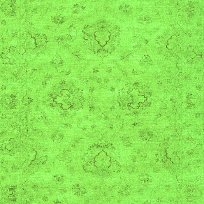 Machine Washable Abstract Green Modern Area Rugs, wshabs3563grn