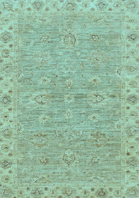 Abstract Light Blue Modern Rug, abs3564lblu