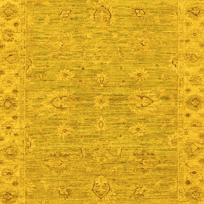 Machine Washable Abstract Yellow Modern Rug, wshabs3564yw