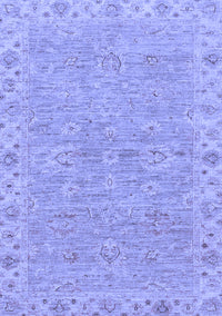 Abstract Blue Modern Rug, abs3564blu