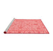 Modern Red Washable Rugs