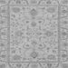 Square Machine Washable Abstract Gray Modern Rug, wshabs3565gry