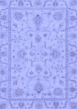 Abstract Blue Modern Rug, abs3565blu