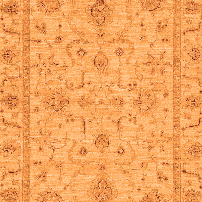 Abstract Orange Modern Rug, abs3565org