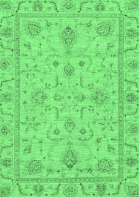 Abstract Emerald Green Modern Rug, abs3565emgrn