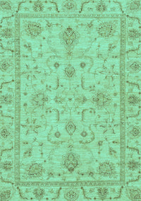 Abstract Turquoise Modern Rug, abs3565turq