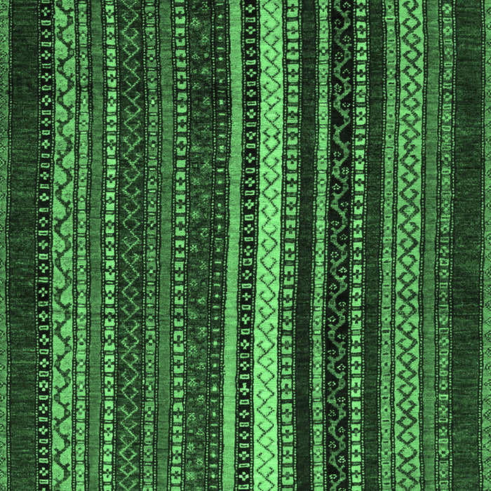 Machine Washable Abstract Emerald Green Modern Area Rugs, wshabs3566emgrn