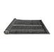 Sideview of Abstract Gray Modern Rug, abs3566gry