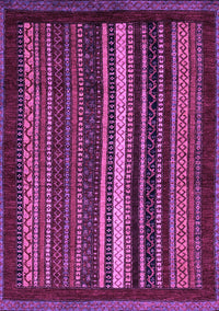 Abstract Purple Modern Rug, abs3566pur