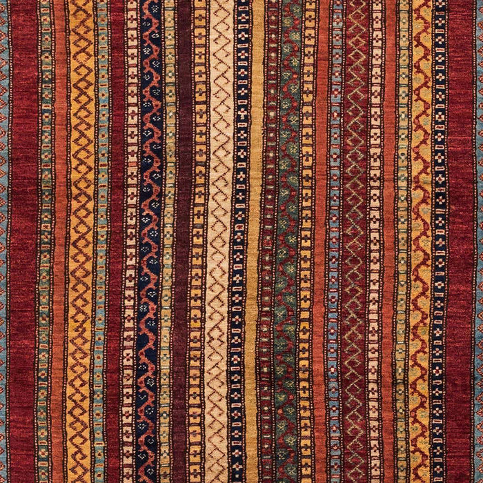 Machine Washable Abstract Dark Red Rug, wshabs3566