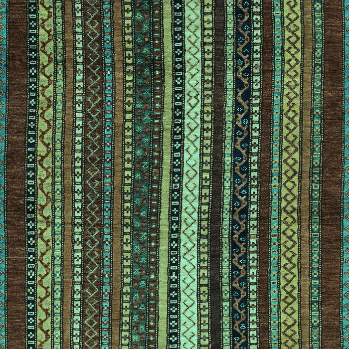 Abstract Turquoise Modern Rug, abs3566turq
