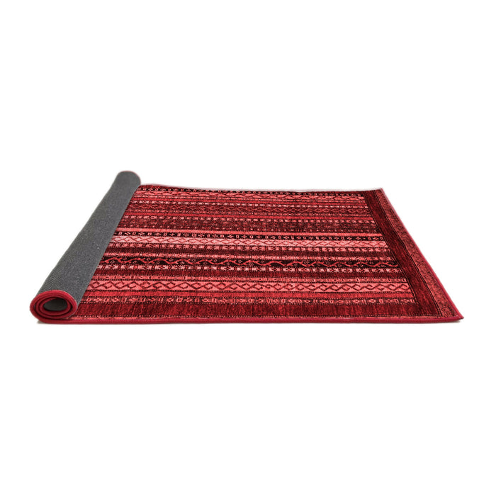 Abstract Red Modern Area Rugs