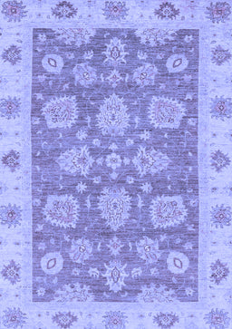 Abstract Blue Modern Rug, abs3567blu