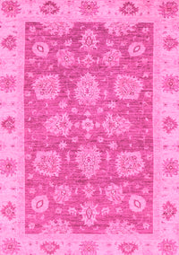 Abstract Pink Modern Rug, abs3567pnk