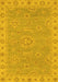 Oriental Yellow Traditional Rug, abs3568yw