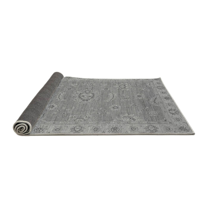 Sideview of Oriental Gray Traditional Rug, abs3568gry