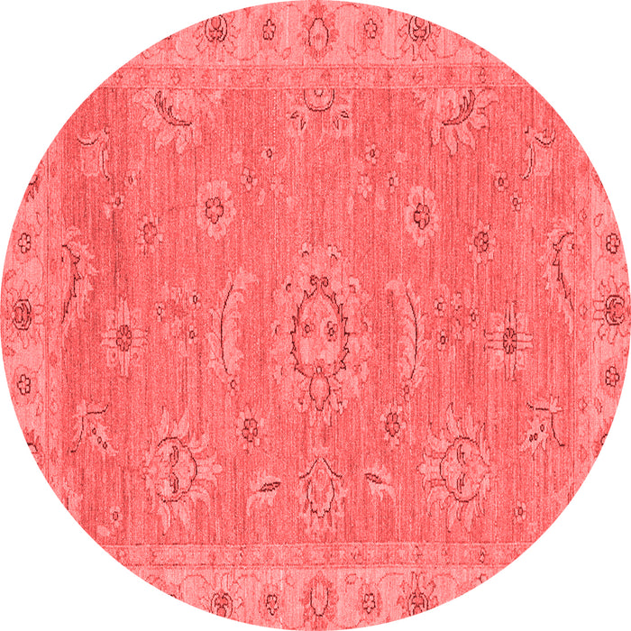 Machine Washable Oriental Red Traditional Rug, wshabs3568red