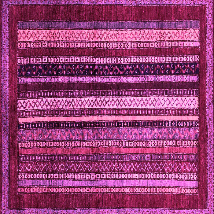 Square Abstract Pink Modern Rug, abs3569pnk
