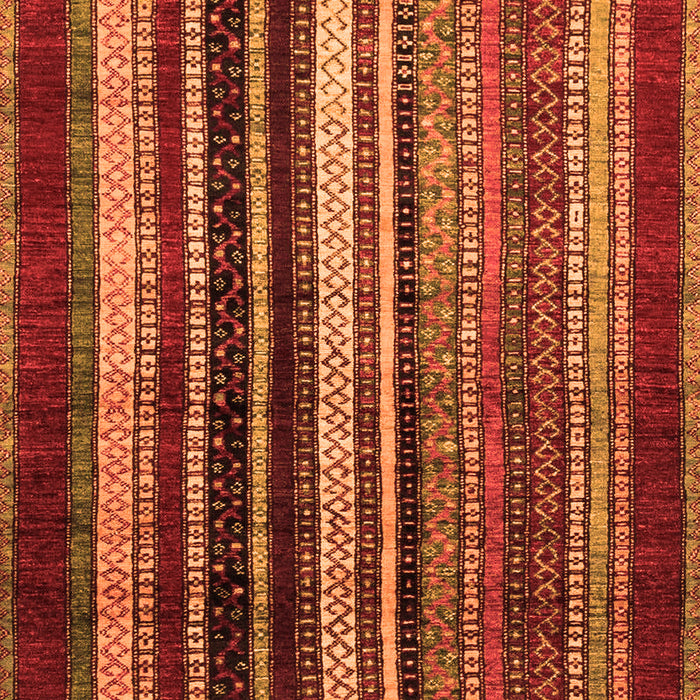 Abstract Orange Modern Rug, abs3569org