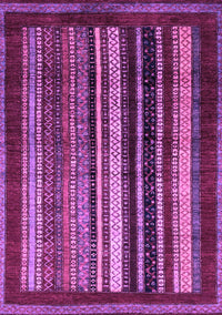 Abstract Purple Modern Rug, abs3569pur