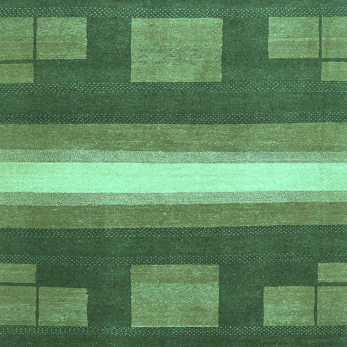 Machine Washable Abstract Turquoise Modern Area Rugs, wshabs356turq