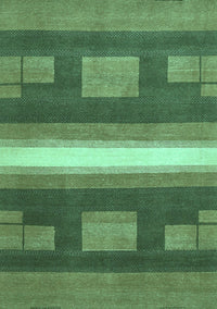 Abstract Turquoise Modern Rug, abs356turq