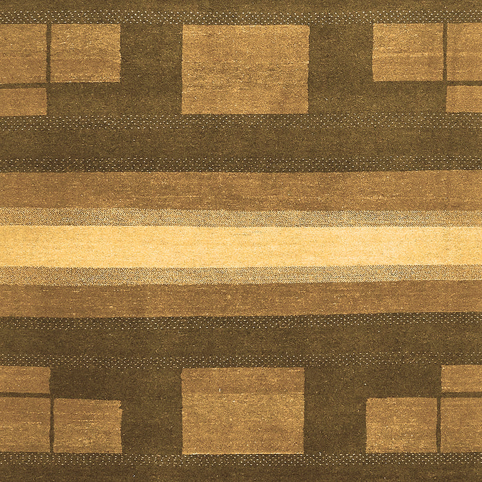Machine Washable Abstract Brown Modern Rug, wshabs356brn