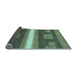 Sideview of Abstract Light Blue Modern Rug, abs356lblu