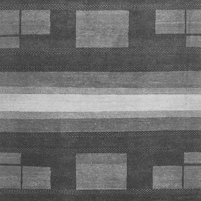Machine Washable Abstract Gray Modern Rug, wshabs356gry