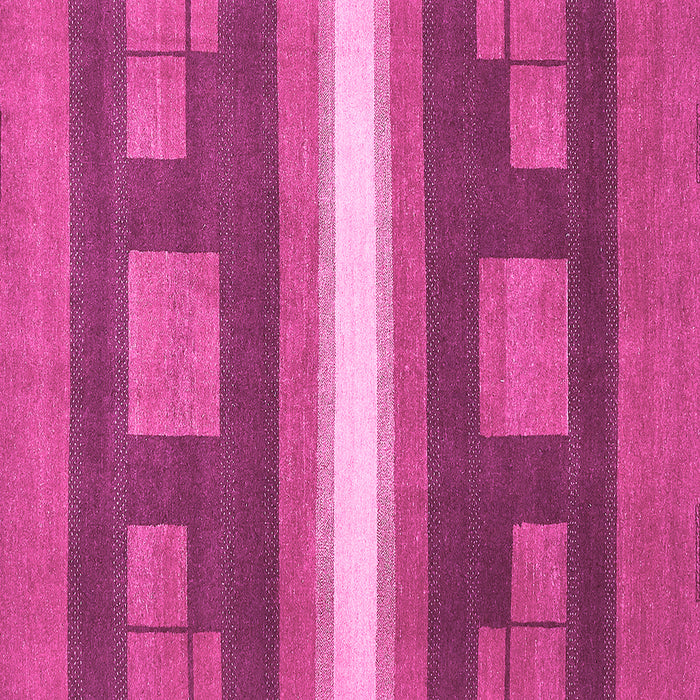 Square Machine Washable Abstract Pink Modern Rug, wshabs356pnk
